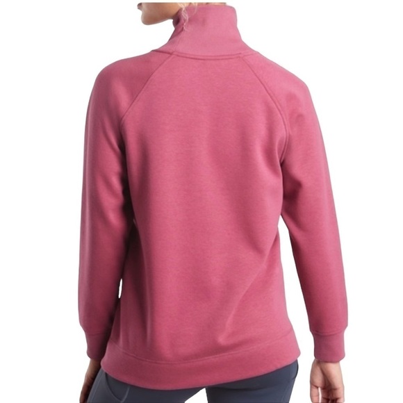 ATHLETA Side Zipper Cozy Karma Funnel Neck Pullover Sweatshirt Top Size XL Tall - Picture 13 of 16